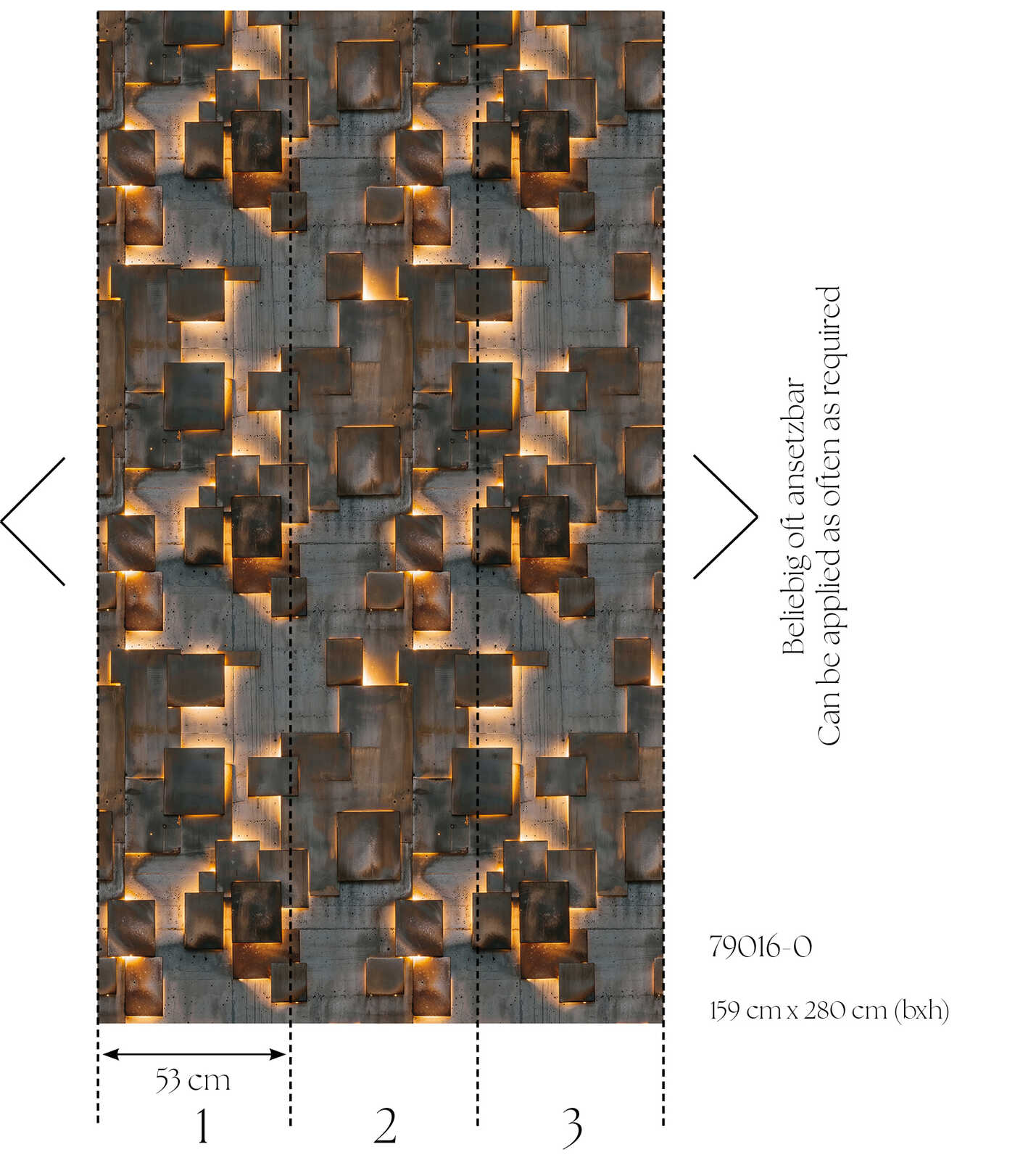 AS Creation HOT Spots 159*280 cm — изображение 2
